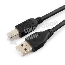Кабель Gembird/Cablexpert USB 2.0 Pro, AM/BM, 4.5м, экран,2феррит.кольца, черный, пакет