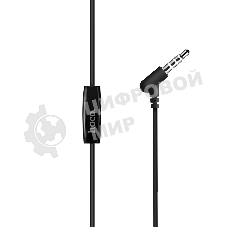 Проводные наушники Hoco M19 черный, внутриканальные, Jack 3.5 мм