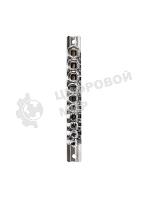 Набор торцевых головок Rexant 1/4, шестигранные, CrV, 10 шт., 4-13 мм