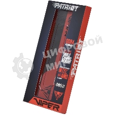 Оперативная память Patriot Viper Elite II, DDR4, 16GB (1x16 GB), 3200 MHz, CL18, DIMM, радиатор, красный, черный