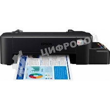 Принтер струйный Epson L121 (C11CD76414), A4, цветной, печ. до 9 стр/мин. (ч/б) до 4.8 стр/мин. (цвет), 720 x 720 dpi, USB