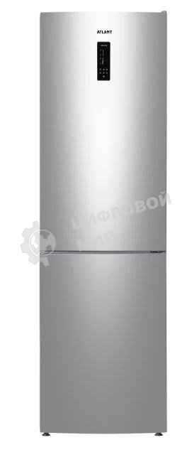 Холодильник Atlant ХМ-4624-181-NL серебристый двухкамерный 235/94л морозилка снизу, No Frost