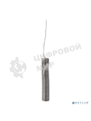 Припой с канифолью ПОС-90 Rexant, 10 г, Ø1.0 мм, (олово 90%, свинец 10%), колба