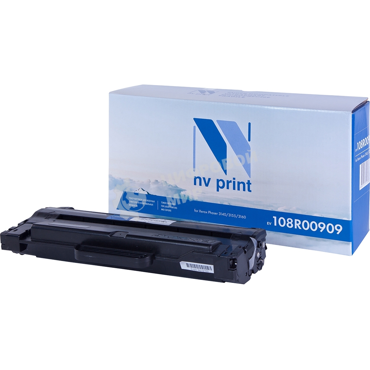 Картридж лазерный NVPrint совместимый Xerox 108R00909 для Phaser 3140/3155/3160 (2500k)