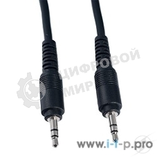 Кабель PERFEO Кабель Jack 3.5 мм вилка - Jack 3.5 мм вилка, длина 5 м