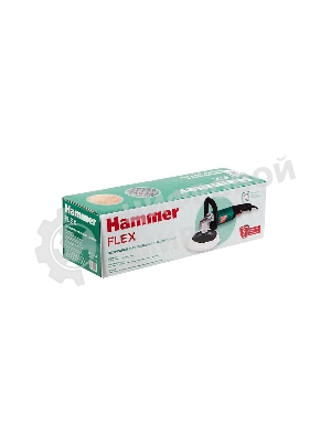 Машина шлифовальная угловая Hammer Flex USM1200P 1200Вт 600-3500об/мин тарелка 180мм, полировальная