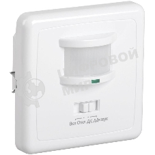 Детектор движения ДД 035 500Вт угол обз. 140град. дальн. 12м IP20 бел. IEK LDD12-035-500-001