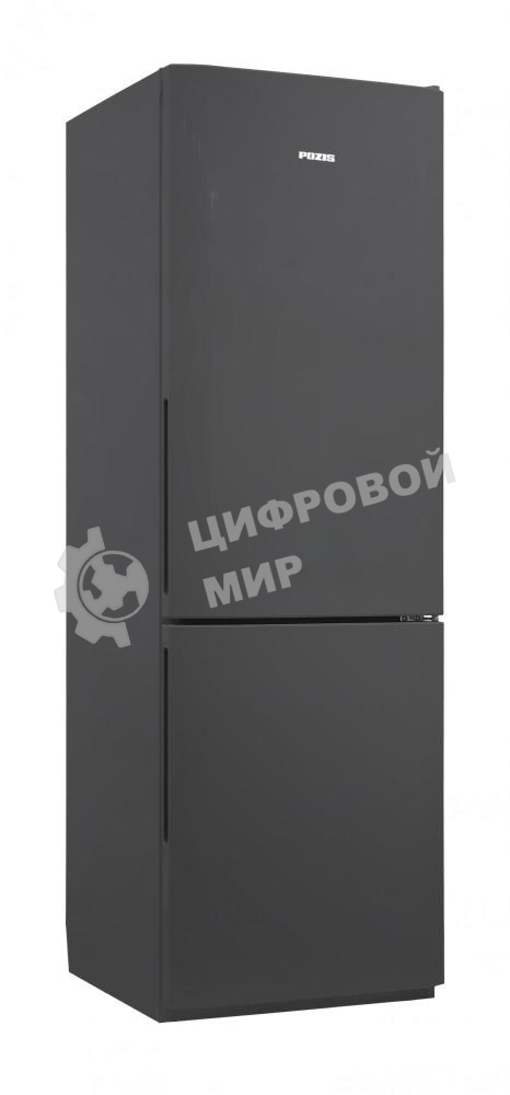 Холодильник Pozis RK FNF-170 графит двухкамерный 220/94 л морозилка снизу
