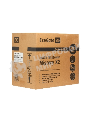 Компьютерный корпус Minitower ExeGate Mistery X2