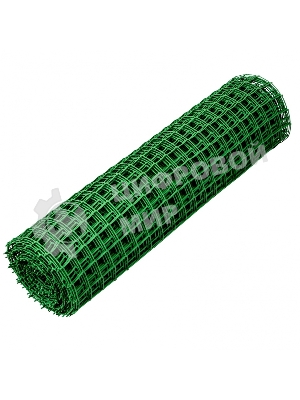 Садовая решетка Россия в рулоне 1x20 м, ячейка 50x50 мм - зеленая 64516