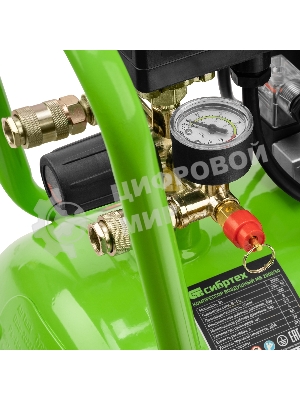 Компрессор безмаслянный малошумный Сибртех МБ 2000/50, 2000 Вт, 50л, 300 л/мин