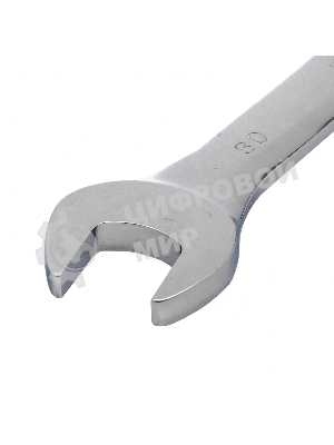 Ключ комбинированный трещоточный Matrix, 30 мм, CrV зеркальный хром