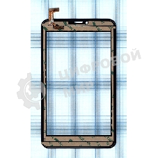 Сенсорное стекло (тачскрин) PXPX070519A041. черное