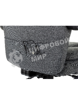 Кресло Бюрократ CH-868MSG-BF 3C1 серый, ткань, подставка для ног