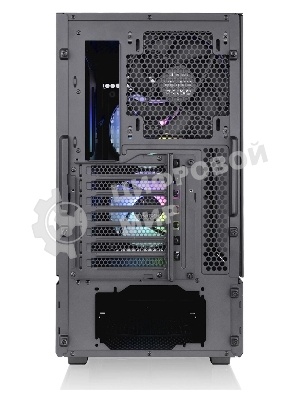 Компьютерный корпус Thermaltake Ceres 300 TG ARGB черный без БП ATX 3x140мм 2xUSB 3.0 1xUSB3.1 audio bott PSU