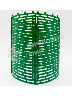 Протектор для защиты стволов деревьев Palisad комплект 4 шт., зеленый