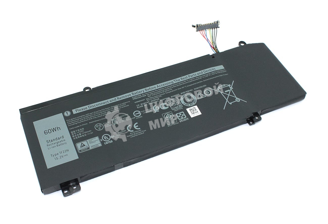 Аккумуляторная батарея для ноутбука Dell G5 15 5590 15.2V 3750mAh 60Wh