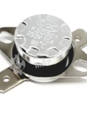 Термостат биметаллический KSD301 10А/10 С нормально разомкнутый