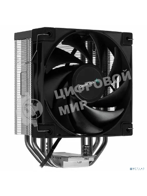 Кулер для процессора DEEPCOOL AK400 черный, 120 мм, алюминий/медь, 1850 об/мин, 29 дБ, 4 pin, 220 Вт, 155 мм