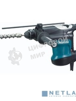 Перфоратор Makita HR3210C SDS+, 850Вт,3реж,5.5Дж,1650-3300у\м,4.4кг,чем,Д-образ,ABT