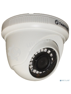 Внутренняя купольная мультиформатная 4 в1 видеокамера Tantos TSc-E2HDf (2.8) 