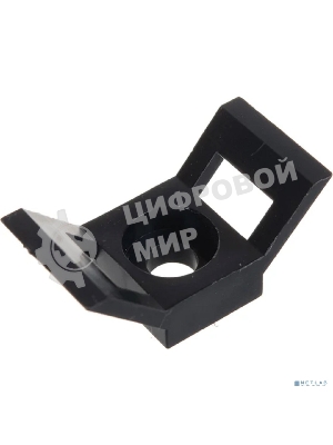 Площадка для крепления стяжки Rexant (ПС-2) 29x15 мм, черная, упаковка 100 шт.