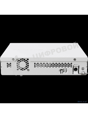 Коммутатор MikroTik Cloud Router Switch CRS310-1G-5S-4S+IN with 800 MHz CPU, 256 MB RAM, 4xSFP+, 5xSFP cages, 1xGbit LAN port, RouterOS L5, desktop case, rackmount ears, PSU