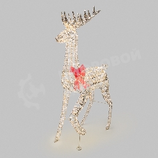 Светодиодная фигура Neon-night Олень 180 см, цвет свечения теплый белый, питание от трансформатора, IP44