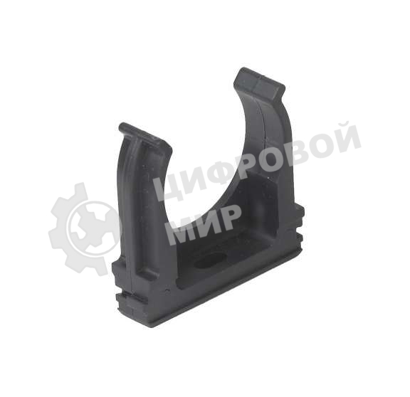 Клипса для трубы d32мм черный Рувинил К01132Ч