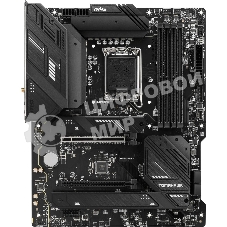 Материнская плата MSI MAG B760 TOMAHAWK WIFI, LGA 1700, Intel B760, 4xDDR5, 4xSATA, 3xM.2, 1xPCI-E 3.0 x4, 1xPCI-E 5.0 x16, 1xHDMI, 1xDP, 1xUSB Type-C, 1x2.5Gb LAN, 4xUSB-A 2.0, 4xUSB-A 3.2 Gen 2, 5x3.5 мм, 7.1, Standard-ATX