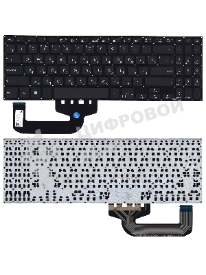 Клавиатура для ноутбука Asus X507 черная