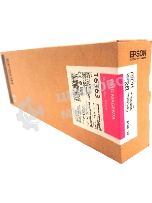 Картридж струйный Epson C13T636300 пурпурный (700 мл) для Stylus 7700, 7890, 7900, 9700, 9890, 9900, WT7900
