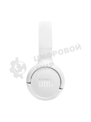 Беспроводные наушники JBL Tune 520BT белый, накладные, Bluetooth, быстрая зарядка, складная конструкция