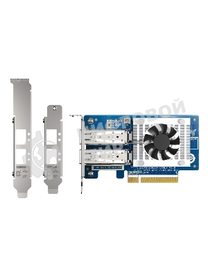 Двухпортовая сетевая карта QNAP Expansion Card 25 GbE SFP28, PCIe Gen4 x8