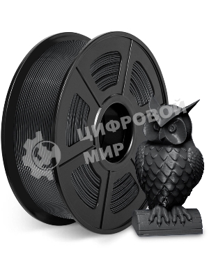 Пластик для принтера 3D Cactus CS-3D-ABS-1KG-BLACK ABS d1.75мм 1кг 1цв. черный