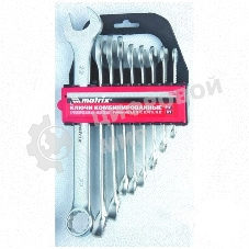 Набор комбинированных ключей Matrix (6-22 мм) 9 шт.