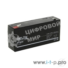 Батарея для ИБП Delta DT 6033 (6V, 3.3Ah)