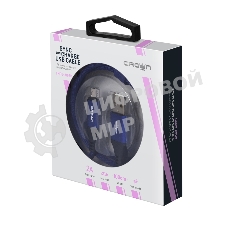 Кабель Crown USB - microUSB CMCU-3103M blue