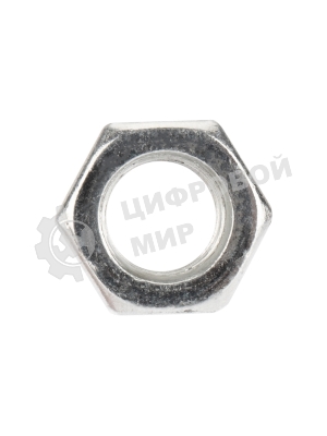 Гайка шестигранная Kranz DIN 934, M12, короб (25 шт./уп.)