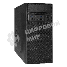 Компьютерный корпус Minitower ExeGate EX291271RUS BAA-109U2 (mATX, без БП, 2*USB+2*USB 3.0, аудио, черный)