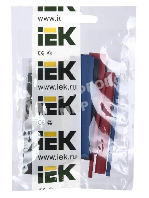 Набор ТТУ 2/1, 4/2, 6/3, 8/4 З, С, К, Ч, Б 20х8см/упак IEK