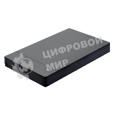 Внешний корпус для HDD/SSD AgeStar 31UB2P3C SATA USB3.2 алюминий черный hotswap 2.5