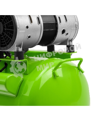 Компрессор безмаслянный малошумный Сибртех МБ 2000/50, 2000 Вт, 50л, 300 л/мин