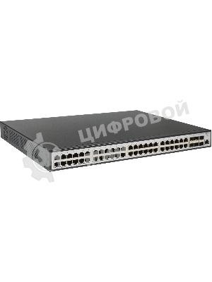 Коммутатор ORIGO Managed L3 Switch 48x1000Base-T PoE, 6x10Gbase-X SFP+, PoE Budget 880W, RJ45 Console, 19