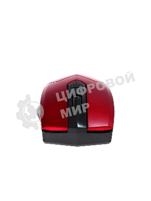 Мышь беспроводная Crown CMM-934W красный/черный, 1200 dpi, радиоканал, USB, кнопки - 4