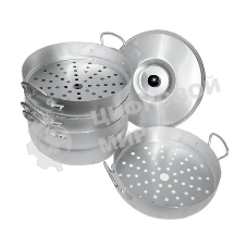 Мантоварка Калитва 180635, 6 л, 3 сетки, алюм.