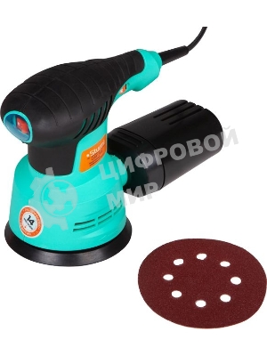 Эксцентриковая шлифовальная машина Sturm OS8135R Эксцентриковая шлифмашина Sturm, 350Вт, d 125мм, рег обор. 5000-12000об/мин, ПЫЛЕСБОР OS8135R