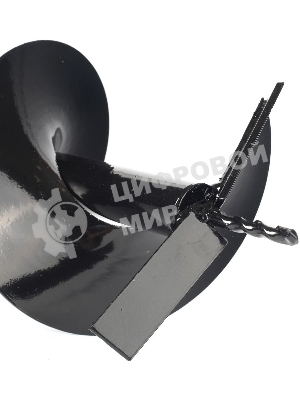 Шнек однозаходный PATRIOT D 200 для грунта к бензобуру, длина 800мм