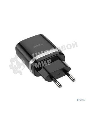 Сетевое зарядное устройство QC 3.0 HOCO HC-16255 C12Q 1 USB Выход: 5V_9V_12V, 18W черный