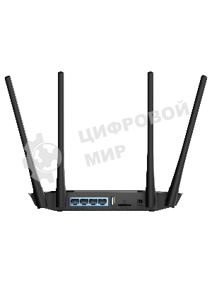 Роутер беспроводной Cudy LT400 N300 10/100BASE-TX/4G cat.4 черный